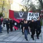 Falanga: I Katyński Marsz Milczenia w Zielonej Górze