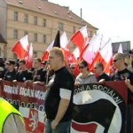 Władze rozwiązały manifestację nacjonalistów w Pilźnie