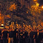 Grecja: Złoty Świt ku czci ofiar pożaru banku w Atenach