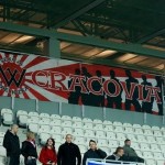 Zamiast hymnu usłyszeli wyzwiska w stronę Wisły