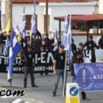 Nacjonaliści z E.LA.M. ku czci bohatera Cypru