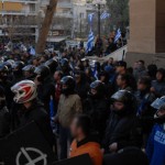 Złoty Świt przeciwko proimigracyjnemu marszowi w Atenach