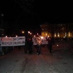 Manifestacja solidarności z Serbią w Białymstoku