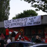 Łódź: „Kibole” Widzewa przeciwko promocji dewiacji