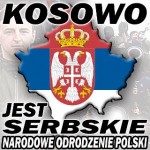 Relacja z manifestacji solidarności z Serbami