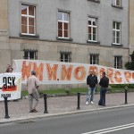 Walka o polski Śląsk trwa! NOP pikietował przeciwko marszowi RAŚ w Katowicach