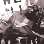 Warszawa, kwiecien 1997 akcja pod przedstawicielstwem unijnym