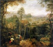 Bruegel-Pejzaż-z-szubienicą