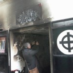 „Antyfaszyści” podpalili lokal Forza Nuova
