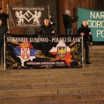 „Serbskie Kosowo – polski Śląsk” – narodowcy manifestowali w Białymstoku