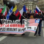 Antyimperialistyczna manifestacja nacjonalistów w Paryżu