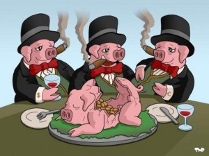 banksters pigs