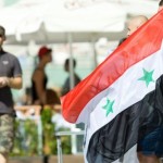 Wrocławska pikieta solidarnościowa z Syrią prezydenta Assada