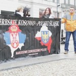 Pikieta nacjonalistów “Serbskie Kosowo – Polski Śląsk”