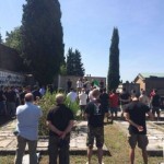 Florencja: Chwała ochotnikom Włoskiej Republiki Socjalnej!