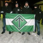 Nordycki Ruch Oporu patroluje ulice szwedzkich miast