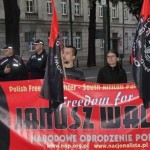 Nacjonaliści pod siedzibą MSZ: „Uwolnić Janusza Walusia!”