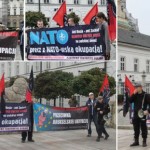 Nacjonaliści przed Pałacem Prezydenckim: Precz ze zdrajcami!