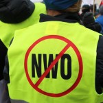Nacjonaliści na proteście rolników w Warszawie