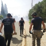 Greccy NR pomagają w walce z pożarami