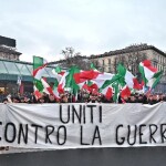 Nacjonaliści w Mediolanie: NIE dla wojny, NIE dla dozbrajania Kijowa!