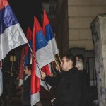 Nacjonaliści w Belgradzie: Za Chrystusa i Nową Serbię!